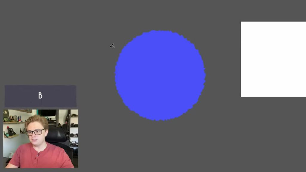 Adobe Illustrator Smooth Tool used to clean up a vector path