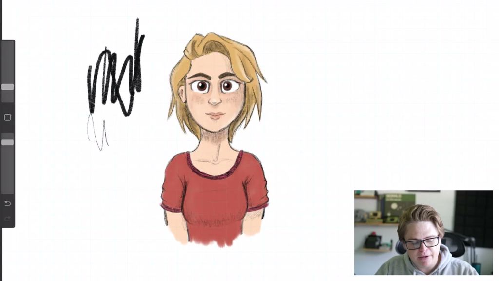 Procreate layer gesture controls for opacity and layer actions